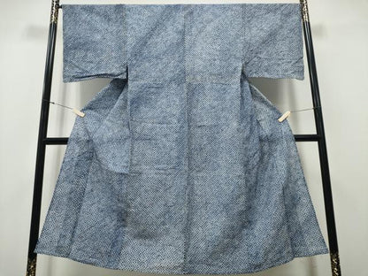 平和屋着物∴夏物 男性 浴衣 有松鳴海絞り 三浦絞り 綿 逸品 CAAY4791ng
