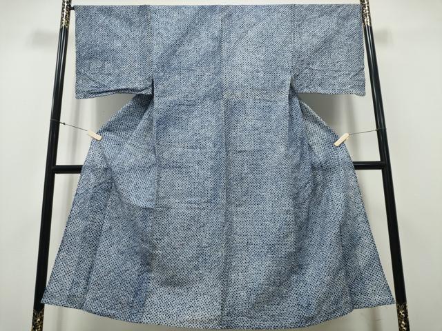 平和屋着物∴夏物 男性 浴衣 有松鳴海絞り 三浦絞り 綿 逸品 CAAY4791ng
