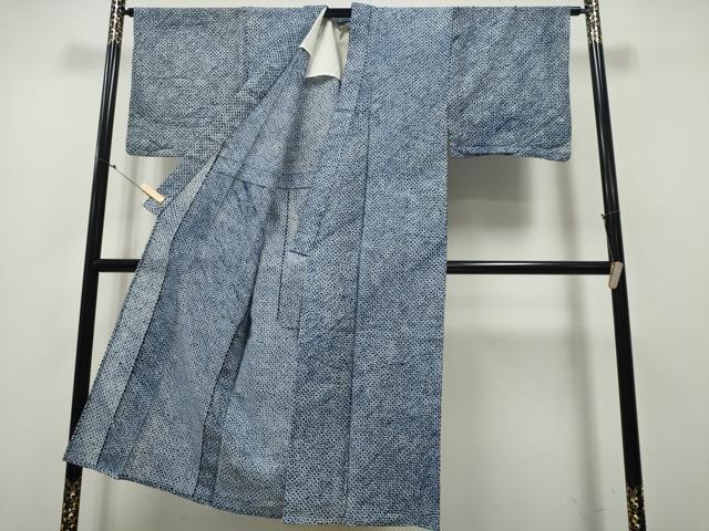 平和屋着物∴夏物 男性 浴衣 有松鳴海絞り 三浦絞り 綿 逸品 CAAY4791ng
