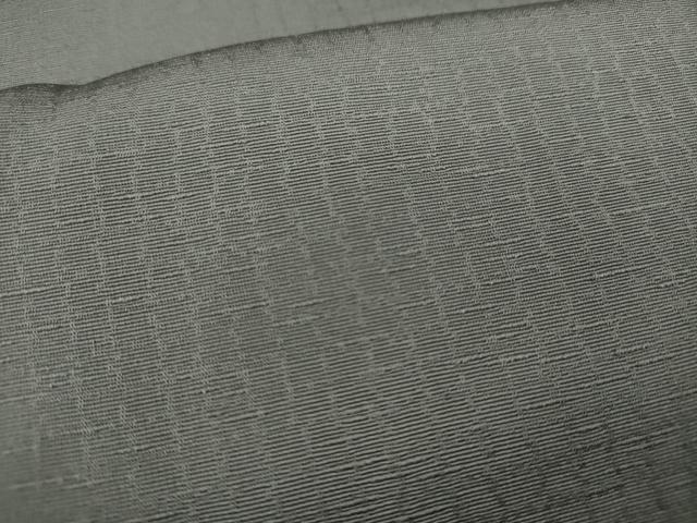 平和屋着物●男性 色無地 縞地紋 霞色 正絹 逸品 CAAY4808ut