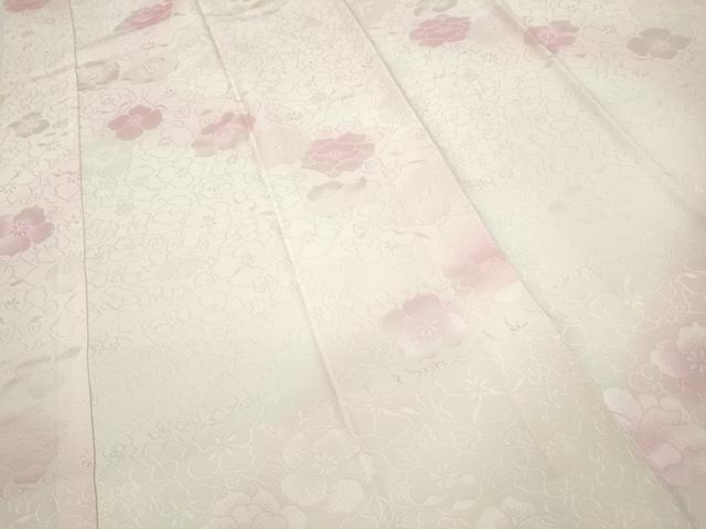 平和屋着物●長襦袢　袷　舞花地紋　暈し染め　やまと誂製　正絹　逸品　CAAY4832ut