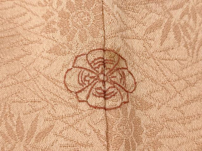 平和屋着物●訪問着　絞り　刺繍　雲取り地紙花文　金彩　正絹　逸品　CAAY4885ut