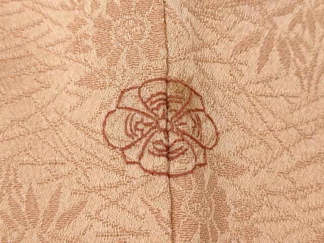 平和屋着物●訪問着　絞り　刺繍　雲取り地紙花文　金彩　正絹　逸品　CAAY4885ut