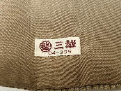 平和屋着物●訪問着　縞　三越扱い　正絹　逸品　CAAY4889ut