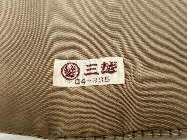 平和屋着物●訪問着　縞　三越扱い　正絹　逸品　CAAY4889ut