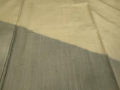 平和屋着物●訪問着　紬地　霞文　正絹　逸品　CAAY4890ut