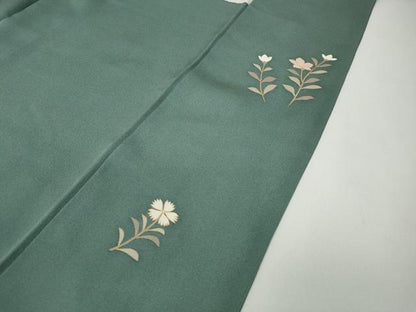 平和屋着物●訪問着 駒刺繍 源氏香花文 金彩 正絹 逸品 CAAY4901ut