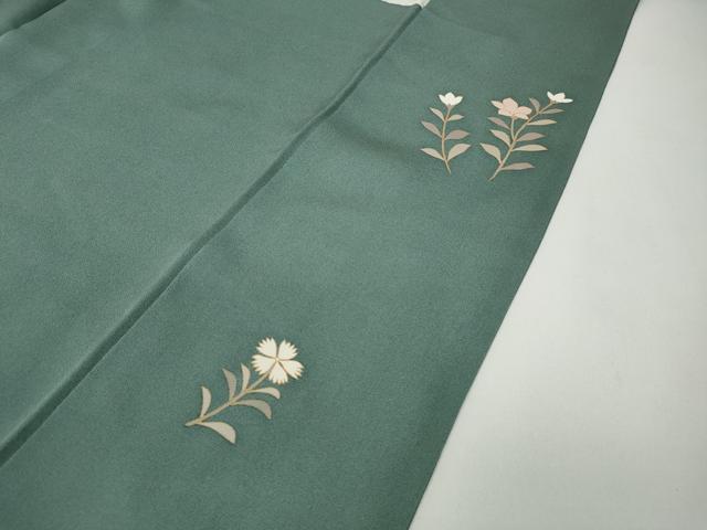 平和屋着物●訪問着 駒刺繍 源氏香花文 金彩 正絹 逸品 CAAY4901ut