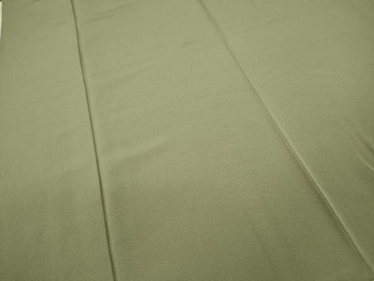 平和屋着物●上質な色無地　吉祥地紋　裏葉柳色　正絹　逸品　CAAY4908ut