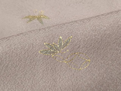 平和屋着物●豪華色留袖 作家物 舞花文 金彩 正絹 逸品 CAAY4911ut