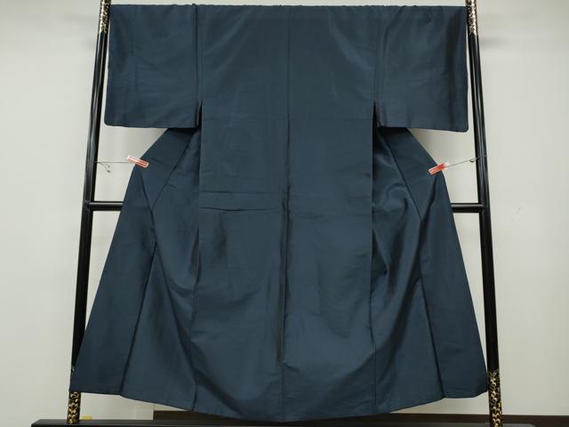 平和屋着物●男性　紬　80亀甲　正絹　逸品　CAAY4922ut