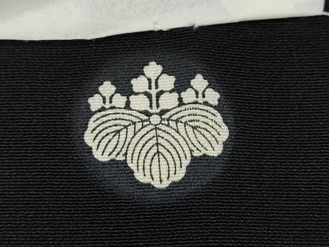 平和屋着物●豪華黒留袖 友禅 作家物 立波陶器花文 暈し染め 正絹 逸品 未使用 CAAY4927ut