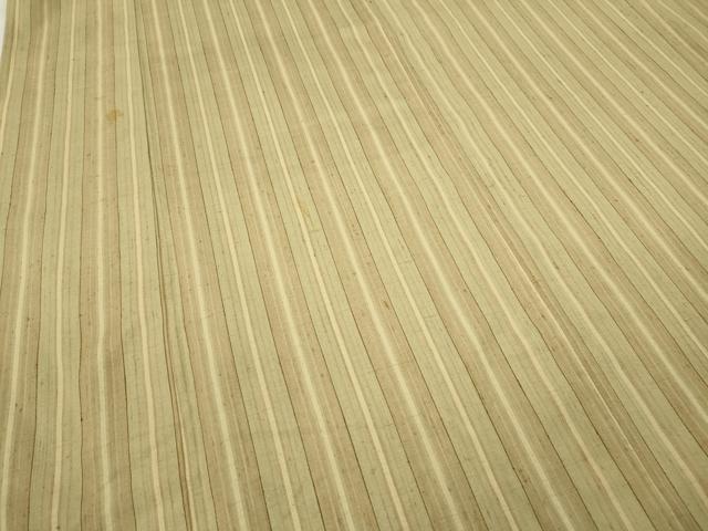 平和屋着物●上質な紬　間道　正絹　逸品　CAAY4942ut