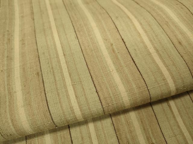 平和屋着物●上質な紬　間道　正絹　逸品　CAAY4942ut