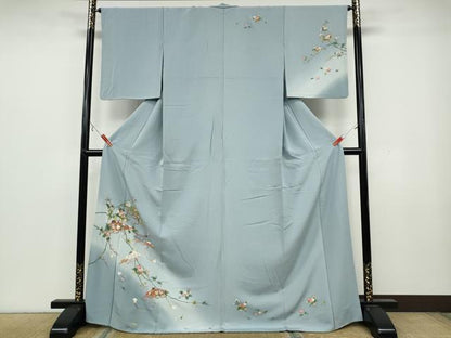 平和屋着物●訪問着　花笠　暈し染め　金彩　正絹　逸品　CAAY4950ut