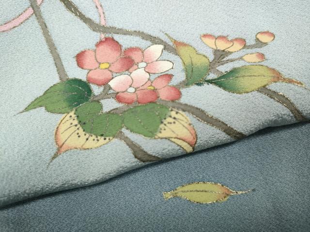 平和屋着物●訪問着　花笠　暈し染め　金彩　正絹　逸品　CAAY4950ut