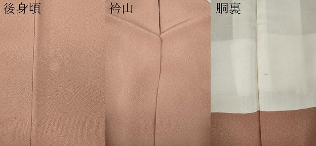 平和屋着物●上質な色無地 虹色 正絹 逸品 CAAY4953ut