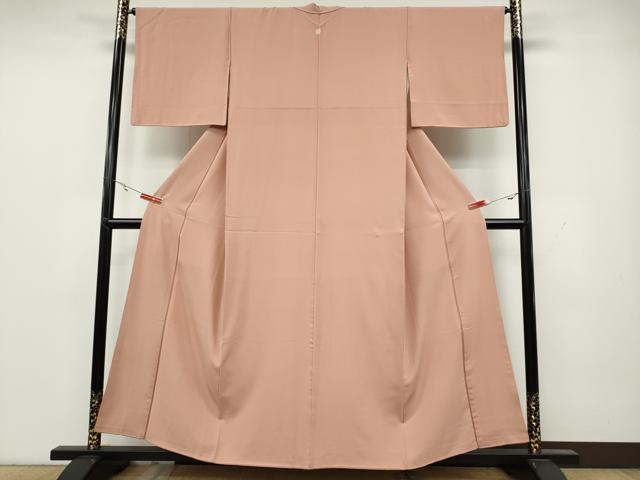 平和屋着物●上質な色無地 虹色 正絹 逸品 CAAY4953ut