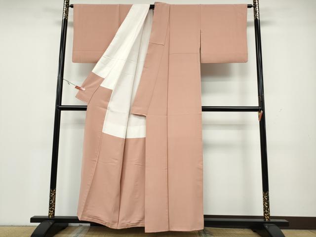 平和屋着物●上質な色無地 虹色 正絹 逸品 CAAY4953ut