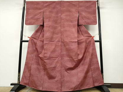 平和屋着物●上質な紬　霞文　正絹　逸品　未使用　CAAY4982ut