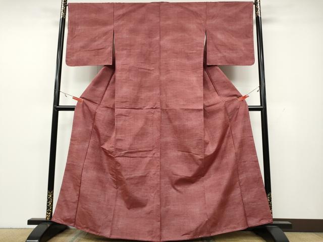 平和屋着物●上質な紬　霞文　正絹　逸品　未使用　CAAY4982ut