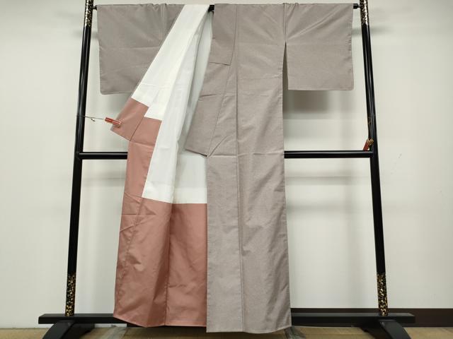 平和屋着物●本場染大島紬　霞文　正絹　逸品　CAAY4986ut