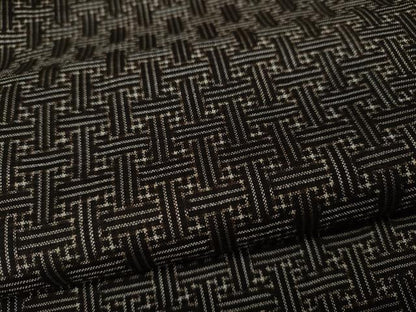 平和屋着物●本場大島紬　龍郷絣　秋名バラ　正絹　逸品　CAAY4990ut