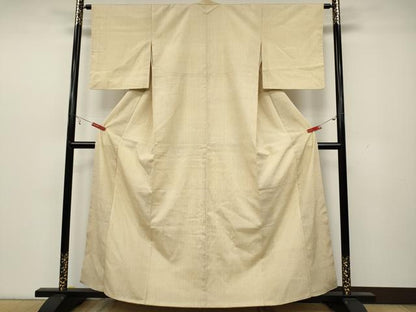 平和屋着物●本塩沢 絣文様 正絹 逸品 CAAY5020ut