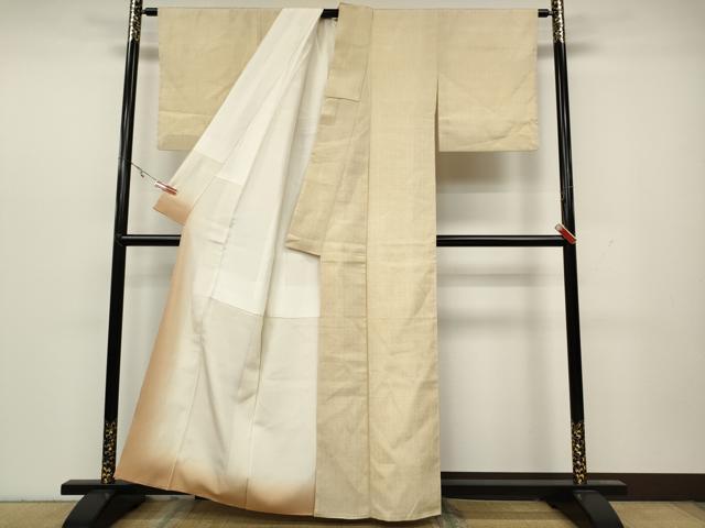 平和屋着物●本塩沢 絣文様 正絹 逸品 CAAY5020ut
