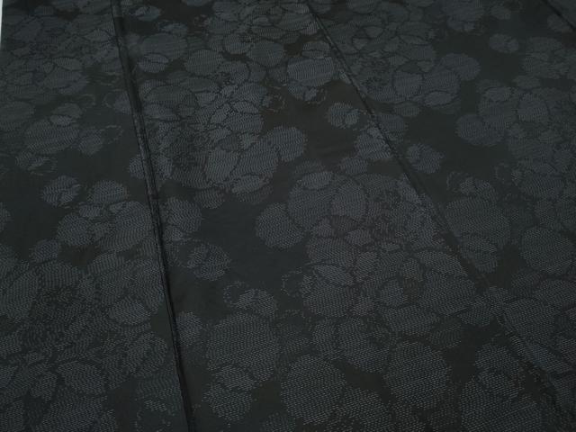 平和屋着物●本場大島紬 舞花文 正絹 逸品 CAAY5035ut