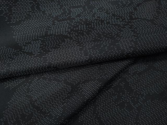 平和屋着物●本場大島紬 舞花文 正絹 逸品 CAAY5035ut