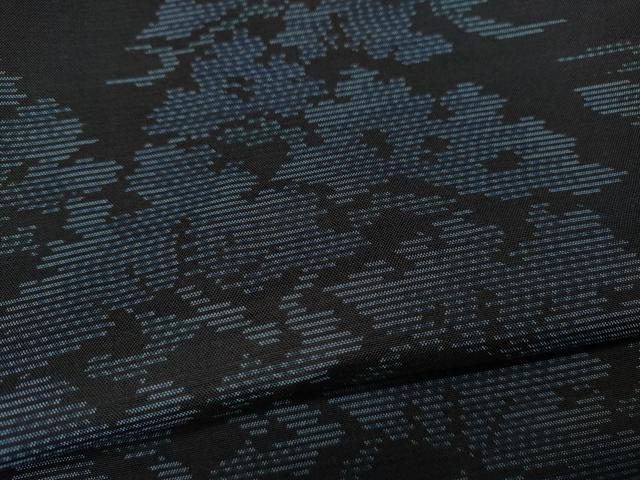 平和屋着物●本場大島紬　松文　正絹　逸品　CAAY5037ut