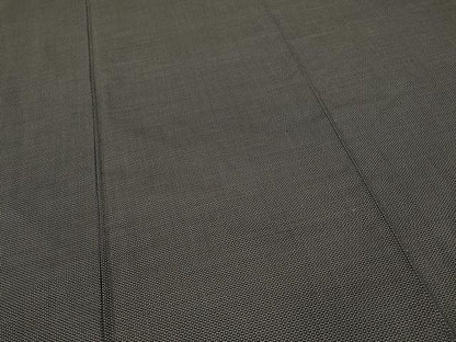 平和屋着物●男性　紬　アンサンブル　100亀甲　反端付き　正絹　逸品　CAAY5054ut