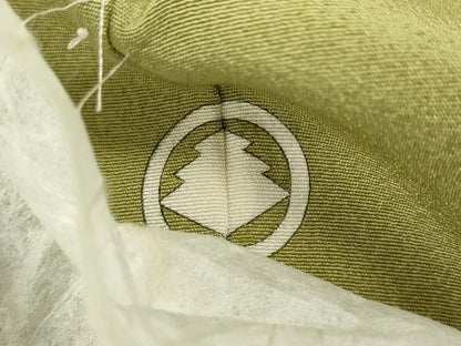 平和屋着物●上質な色無地 抹茶色 正絹 逸品 未使用 CAAY5068ut