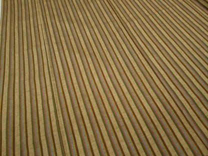平和屋着物●上質な紬　縞　正絹　逸品　CAAY5093ut