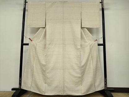 平和屋着物●上質な紬 霞文 正絹 逸品 CAAY5097ut