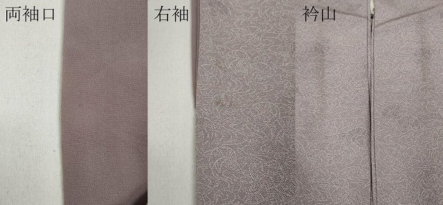 平和屋着物●江戸小紋　鴛鴦文　正絹　逸品　CAAY5101ut