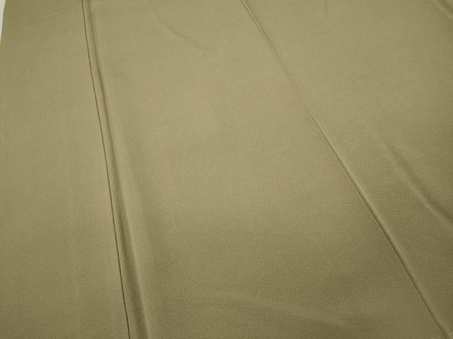 平和屋着物●上質な色無地　木蘭色　正絹　逸品　CAAY5126ut