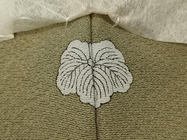 平和屋着物●上質な色無地　木蘭色　正絹　逸品　CAAY5126ut