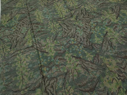 平和屋着物●本場大島紬　7マルキ　遠山樹林文　正絹　逸品　CAAY5138ut