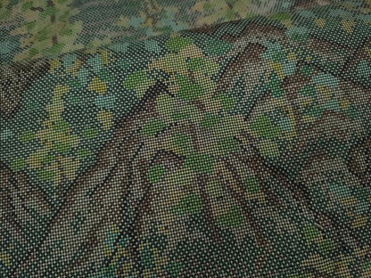 平和屋着物●本場大島紬　7マルキ　遠山樹林文　正絹　逸品　CAAY5138ut