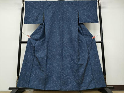 平和屋着物●上質な紬　霞文　正絹　逸品　CAAY5177ut