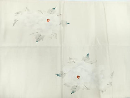 平和屋着物◎西陣　太鼓柄袋帯　花籠文　銀糸　正絹　逸品　CAAY5217nb