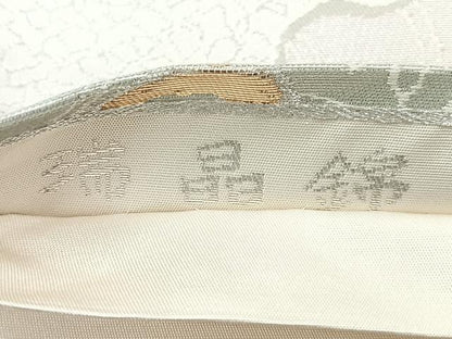 平和屋着物◎六通柄袋帯　瑞晶錦　金銀糸　正絹　逸品　CAAY5313nb