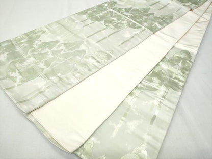 平和屋着物◎六通柄袋帯　樹林文　正絹　逸品　CAAY5959fb