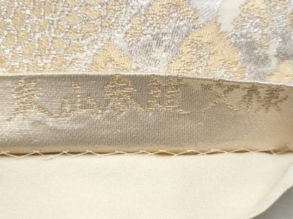 平和屋着物◎六通柄袋帯　東山参道文様　金銀糸　正絹　逸品　CAAY5975fb