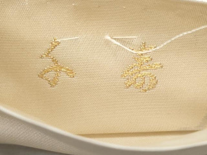 平和屋着物◎六通柄袋帯　唐織　菱花文　金銀糸　正絹　逸品　CAAY5989fb