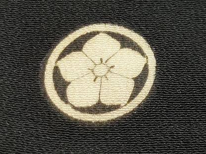 平和屋着物■豪華黒留袖　駒刺繍　御所車松竹梅文　金彩　正絹　逸品　CAAY6486gh