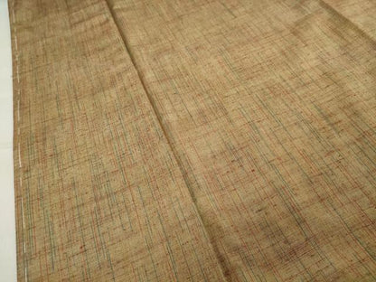 平和屋着物■上質な紬 縞 正絹 逸品 CAAY6757gh
