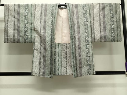平和屋着物●上質な紬　アンサンブル　花間道　正絹　逸品　CAAY6761gh